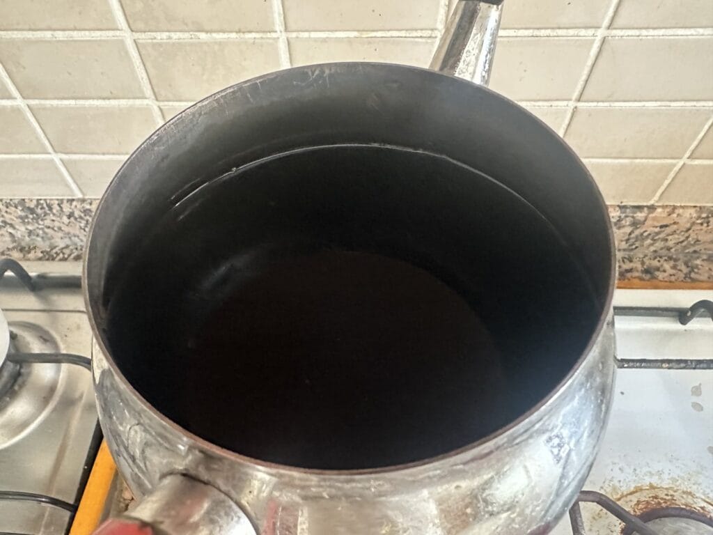 Çaydanlık da demlenen çay