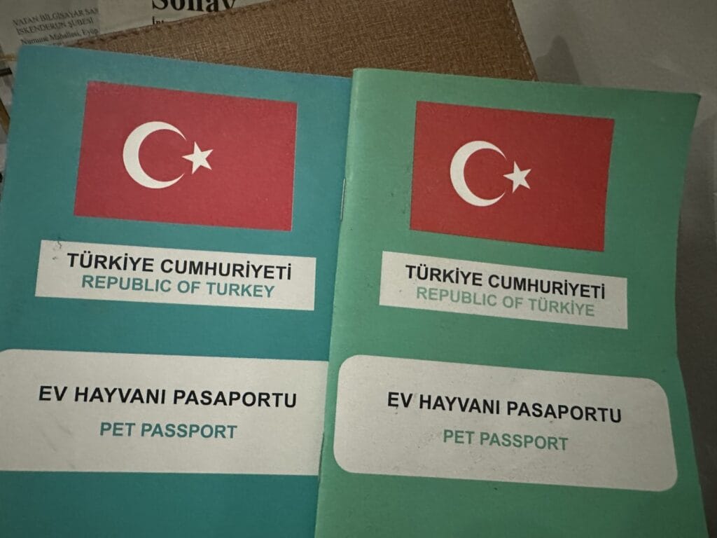 Ev hayvanı pasaportu pet passport