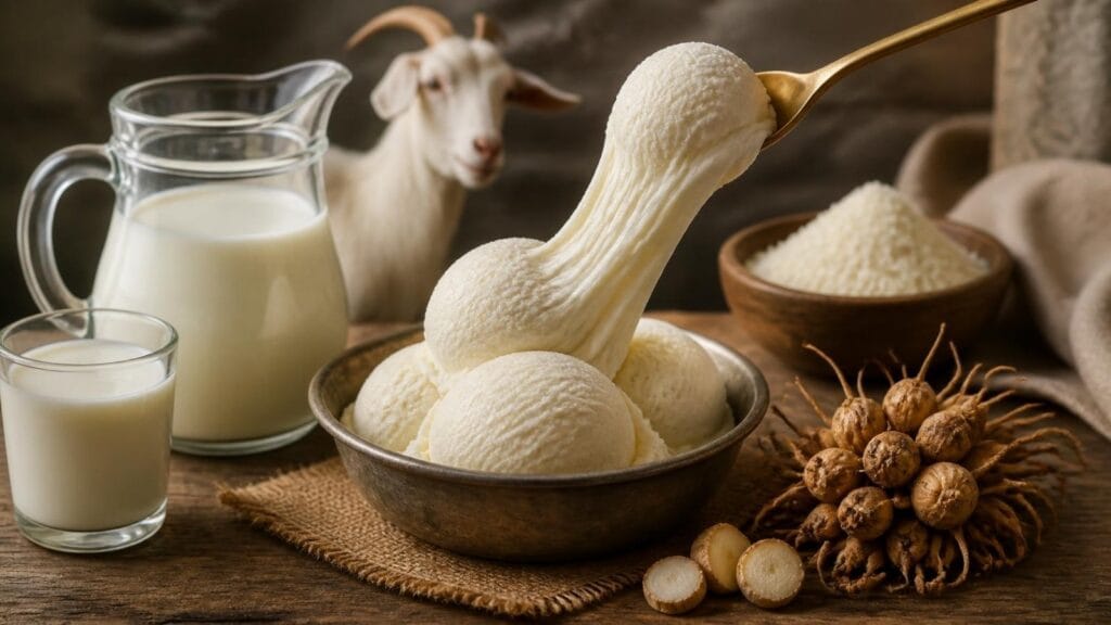 Hakiki Salep Dondurmanın Erime ve Kıvam Testi Nasıl Yapılır? Hakiki Keçi Sütü ve Doğal Salep İle Yapılan Dondurma Nasıl Anlaşılır?