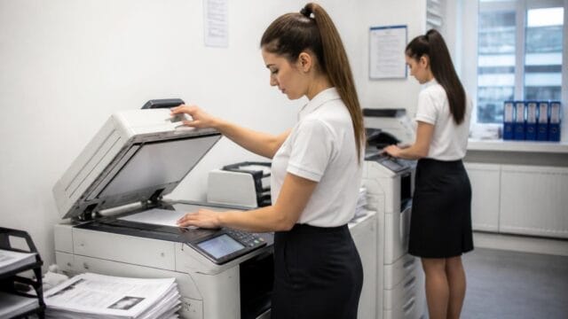 işe yeni başlayan ofis elemanı