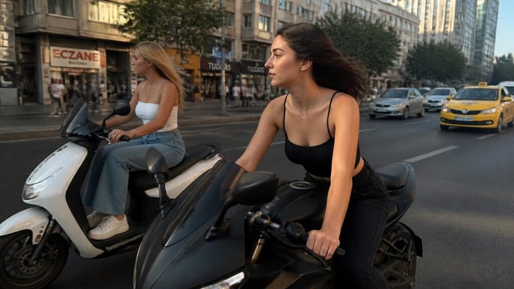 Şehir Trafiğinde Motosiklet Kullanırken Nelere Dikkat Edilmeli? - Türkiye Rehber Motor Suren Kizlar