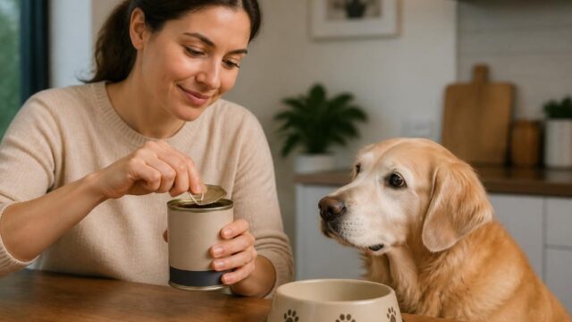 Konserve Köpek Maması Açtıktan Sonra Nasıl Saklanmalı